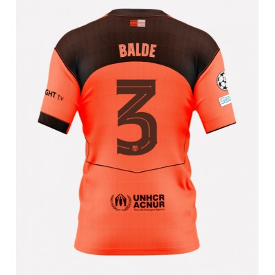 Maglie da calcio Barcelona Alejandro Balde #3 Terza Maglia 2025-26 Manica Corta Maglie da calcio Barcelona Alejandro Balde #3 Terza Maglia 2025-26 Manica Corta